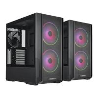 Lian Li Lancool 216 Mesh RGB Negro Duo Pack