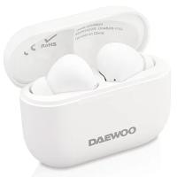 Daewoo DW2002 Inalámbricos Bluetooth Blancos Con Estuche De Carga