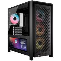 Corsair Frame 4000D LCD RS ARGB Premium ATX Pantalla Táctil LCD 14.5 pulgadas Cristal Templado Negro