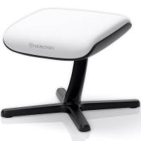 noblechairs Footrest V2 White Edition Cuero Sintético De Alta Tecnología Blanco/Negro