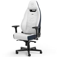 noblechairs LEGEND Starfield Edition Cuero Sintético Y Vinilo Blanco/Azul