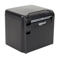 iggual TP9000 Para Tickets Triple Interfaz USB + Ethernet + RS232 Puerto RJ11 Negra