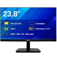 iggual ML24SPC 24 pulgadas FHD IPS 120Hz 1ms DisplayPort 1.2 HDMI 1.4 VGA Especial Para Mini PC