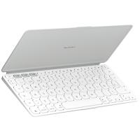 Logitech Keys-To-Go 2 Multidispositivo (iPadOS/iOS/macOS) Bluetooth Para Apple Gris Pálido
