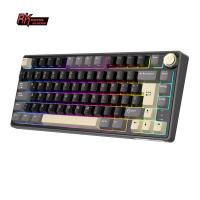 Royal Kludge R75 ISO-ES RGB Hot-Swappable Switch Silver Speed Phantom -