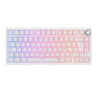 Royal Kludge RKR75 ISO-ES Hot-Swappable Switch Brown White Edition -