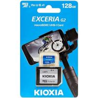 Kioxia Exceria G2 MicroSDXC 128GB UHS-I U3 Clase 10 + Adaptador SD