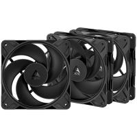 Arctic P12 Pro Reverse PWM PST 120mm Triple Pack Negro