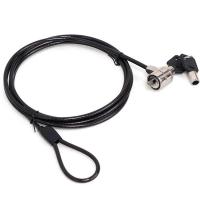 Gembird Seguridad Para Portátiles Candado Con Llave 1.8m Acero