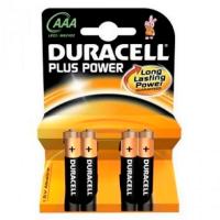 Duracell Plus Power Alcalinas LR3 AAA Pack 4