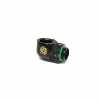 Adaptador G1/4 pulgadas - Bitspower 90º Rotable "Matt Black"