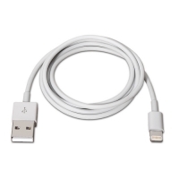 Aisens Lightning a USB A 2.0 1m Blanco - Cable USB