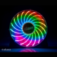 Akasa Vegas X7 LED RGB - Ventilador 12 cm