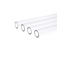 Alphacool Eisrohr 10 mm ID / 13 mm OD PETG 80cm (Four Pack) - Tubo
