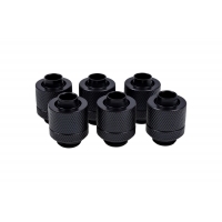 Alphacool Eiszapfen 13/10mm G1/4 Negro Six Pack - Racor
