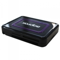 Lector de Tarjetas Approx! APPCRDNIB DNI Negro