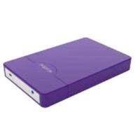 Approx appHDD09P 2.5 pulgadas USB 2.0 SATA Púrpura - Carcasa