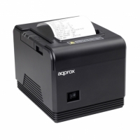 Approx APPPOS80AM Tiquets USB RJ11 Negro