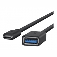 Belkin USB tipo C/USB tipo A Negro - Adaptador USB