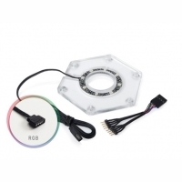 Bitspower Hexagon RGB Add-On - Accesorio Depósito