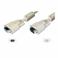 Cable Alargador AK-310203-030-E 15 Macho 15 Hembra 3 metros Apantallado