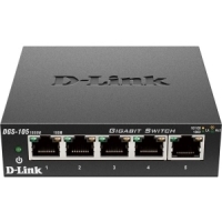 D-Link DGS-105 5 Puertos 10/100/1000 - Switch