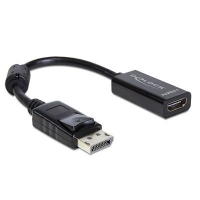 Delock Displayport a HDMI Negro - Adaptador