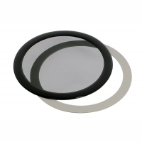 DEMCiflex Filtro Anti Polvo 12 cm Negro/Negro - Filtro Magnético