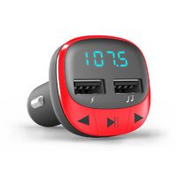 Energy Sistem Energy Car Transmisor FM Rojo - Reproductor MP3