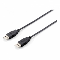 Equip 128871 Macho Tipo A/Macho Tipo A USB 2.0 3 m Negro - Cable USB