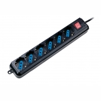 Ewent EW3925 6 Salidas AC Negro