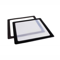DEMCiflex Filtro Anti Polvo 12 cm Negro/Blanco - Filtro Magnético