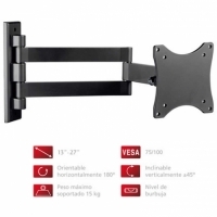 Fonestar STV-648N Orientable 13 pulgadas/27 pulgadas Negro - Soporte TV