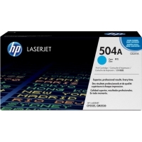 Tóner HP CE251A Nº 504A Cian