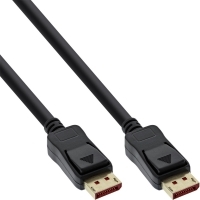 InLine DisplayPort 1.4 Gold 8K Negro 2m - Cable DisplayPort