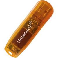 Intenso Rainbow Line 64GB USB 2.0 Naranja