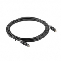 Lanberg Cable Óptico Toslink CA-TOSL 2m Negro - Cable Audio Digital