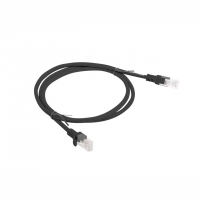 Lanberg PCU5 RJ45 UTP Cat 5E 1m Negro - Cable Red