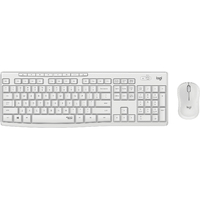 Logitech MK295 Silent Wireless Inalámbricos Blanco