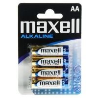 Maxell Alcalina 1.5V Tipo AA Pack4