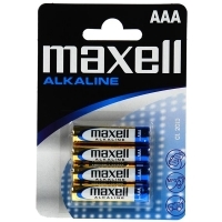 Maxell Alcalina 1.5V Tipo AAA Pack4