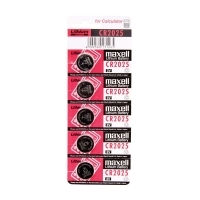 Maxell CR2025 3V 5 Uds