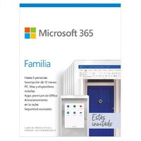 Microsoft Office 365 Family Pack 2020 6 Licencias 1 Año- Software