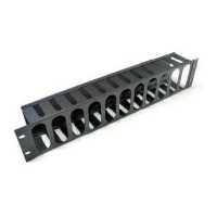 Monolyth Guia 1U Cableado Con Tapa - Accesorio Armario Rack