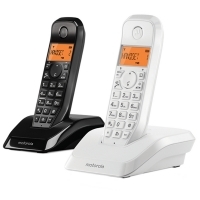 Motorola S1201 DECT Dúo Blanco / Negro