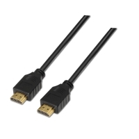 Nano Cable Conexión HDMI v1.4 Alta Velocidad / HEC A/M-A/M Negro 5m