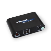 Nano Cable Conversor SVGA+Audio a HDMI SVGA/H+Jack 3.5/H-HDMI A/H Negro - Adaptador