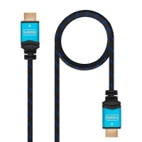 Nano Cable HDMI V2.0 4K@60Hz A/M-A/M Negro 10m