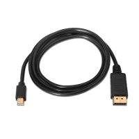 Nano Cable Mini DP a DisplayPort mDP/M-DP/M Negro 2m - Cable DisplayPort