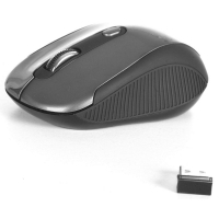 NGS HAZE 1600 Dpi Inalámbrico Negro